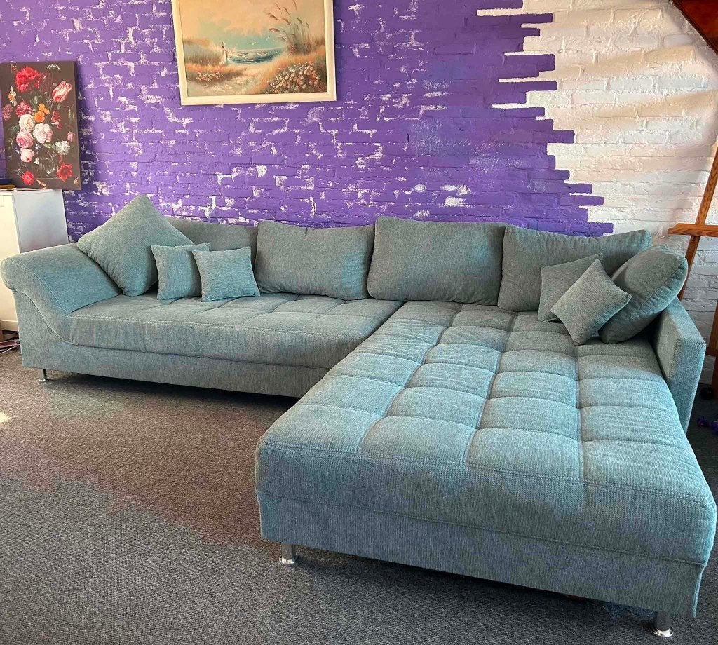 Mooie hoekbank, Ophalen, Hoekbank, 300 cm of meer, Zo goed als nieuw