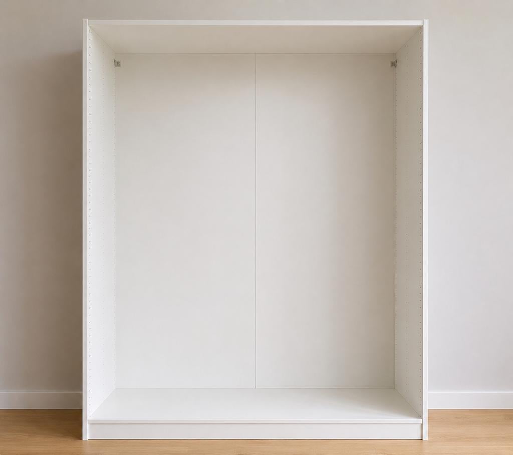 IKEA PAX basiselement kledingkast – wit – 100x35x201 cm, Ophalen, Zo goed als nieuw, 50 tot 75 cm, 200 cm of meer