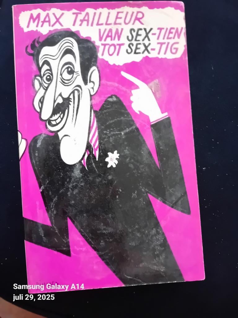 Boekje van Max Tailleur,  van Sextien tot Sextig., Ophalen of Verzenden, Moppen