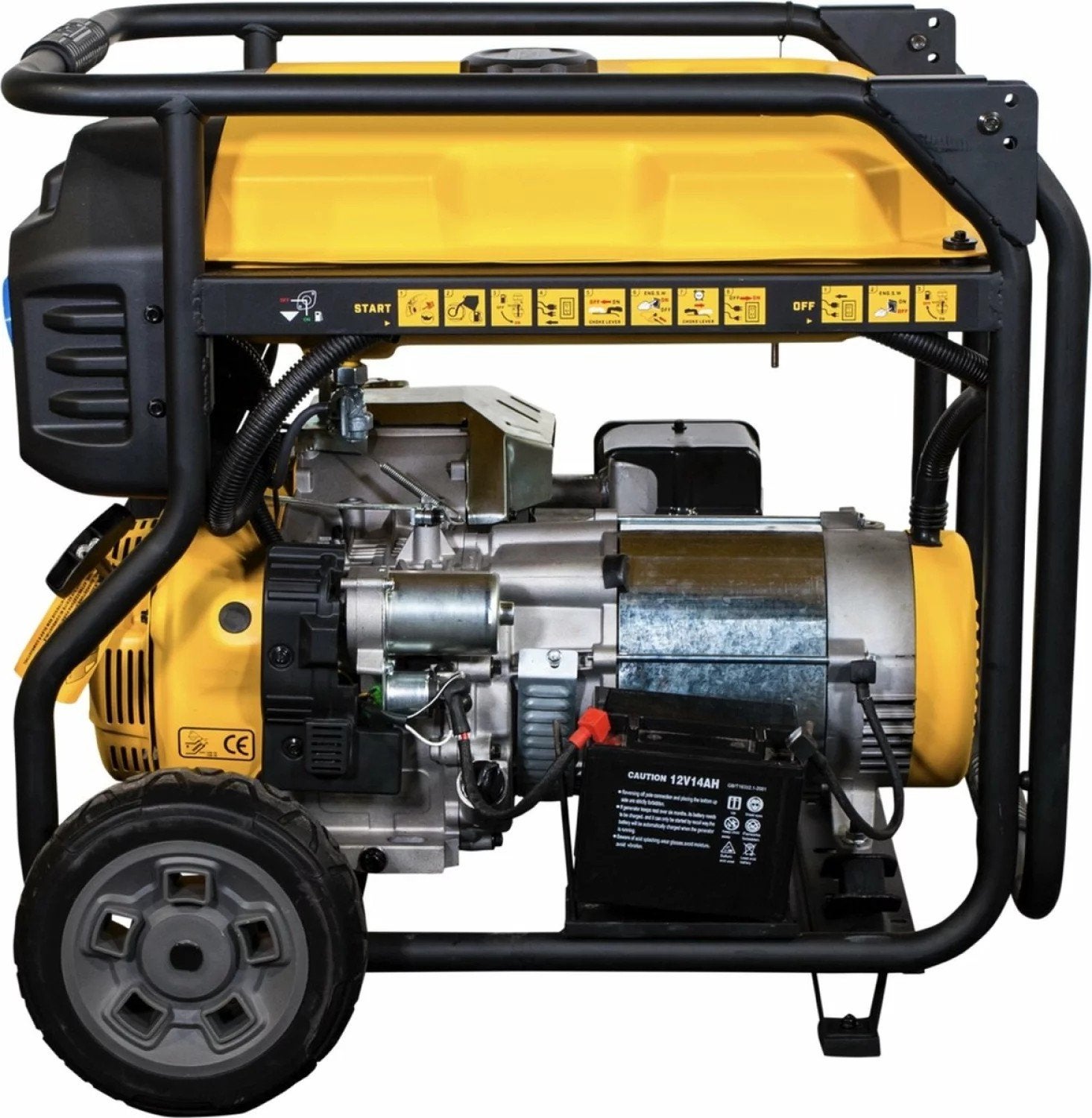 Foto 3 van DeWALT DXGNP85E benzine generator 8500W