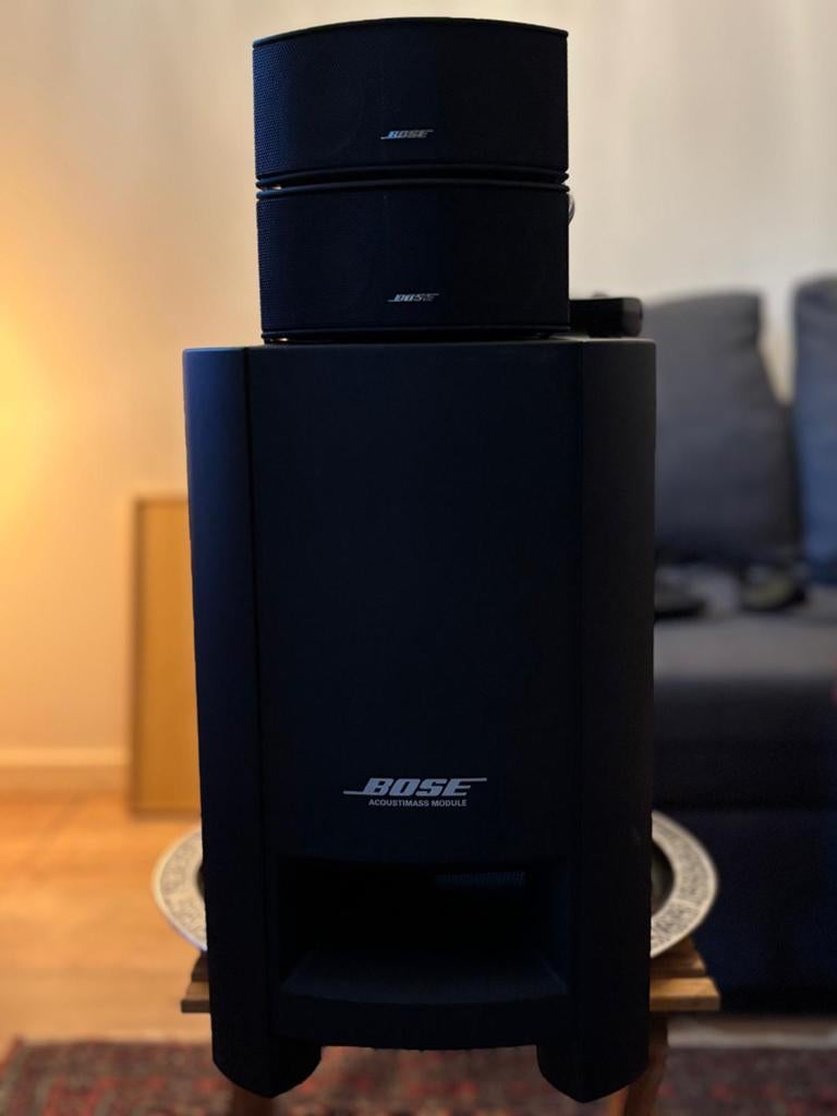 Bose CineMate GS Series II Digitaal Home Theater Systeem, Gebruikt, 2.1-systeem, 70 watt of meer, Overige spelers