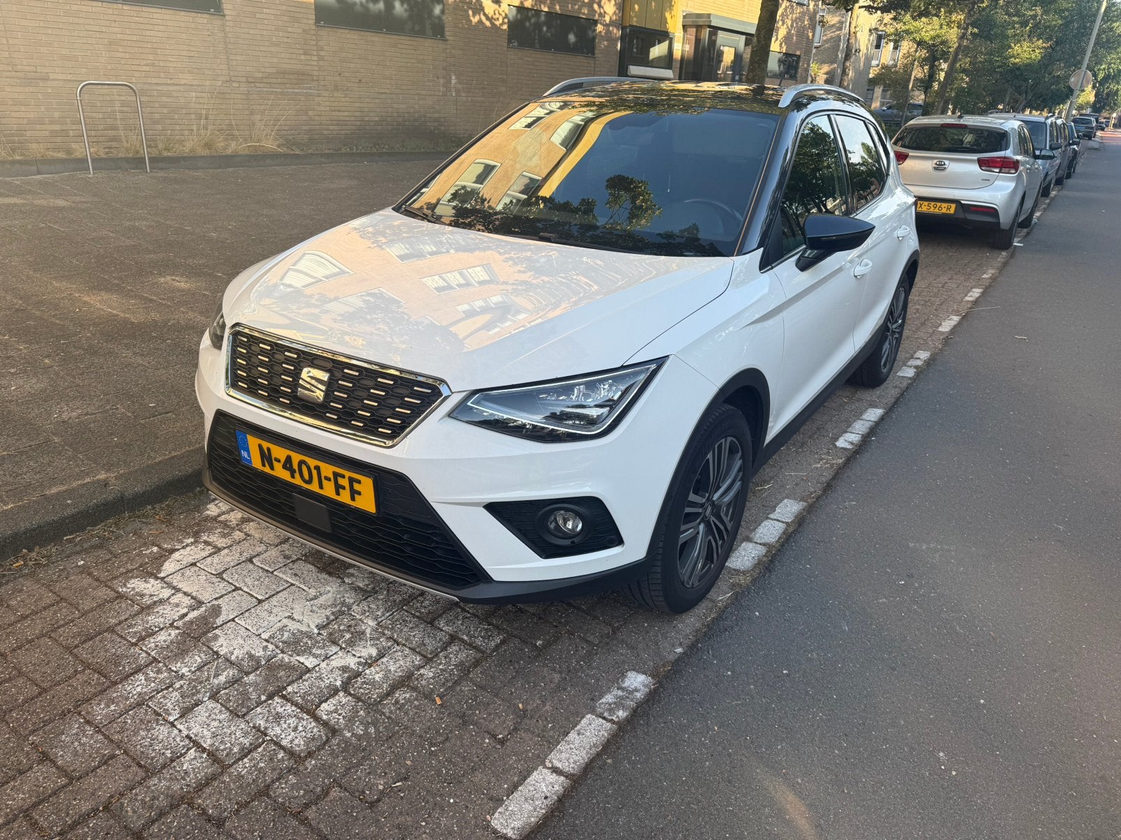 Seat Arona 1.6 TDI 95pk 2020 Wit, Voorwielaandrijving, Leder en Stof, 1200 kg, Particulier