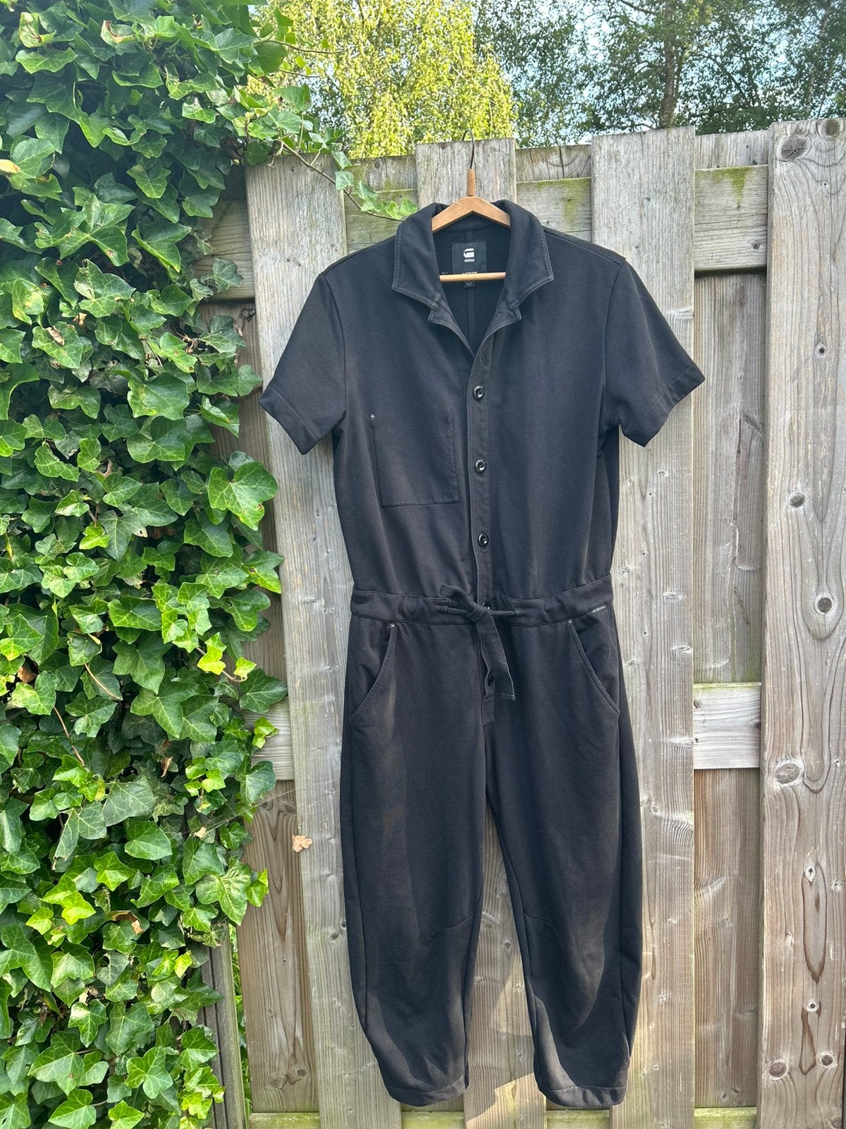 G-Star RAW jumpsuit – zwart – maat S, Ophalen of Verzenden, Zo goed als nieuw, Maat 38/40 (M), Zwart