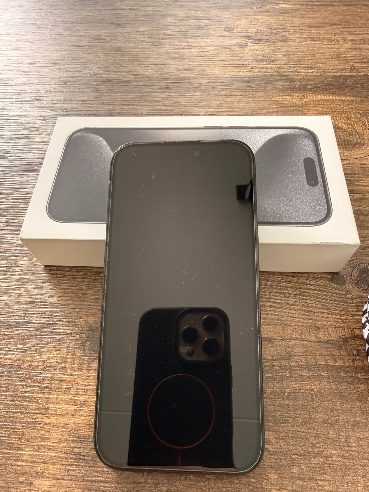 Apple iPhone 15 Pro 128 GB Zwart - Zo goed als nieuw, Ophalen, 128 GB, Zwart, Nieuw