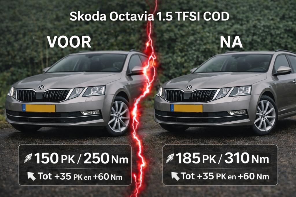 chiptuning vag 1.5 TFSI  150PK naar 185PK | 310Nm aan 🏠, Ophalen