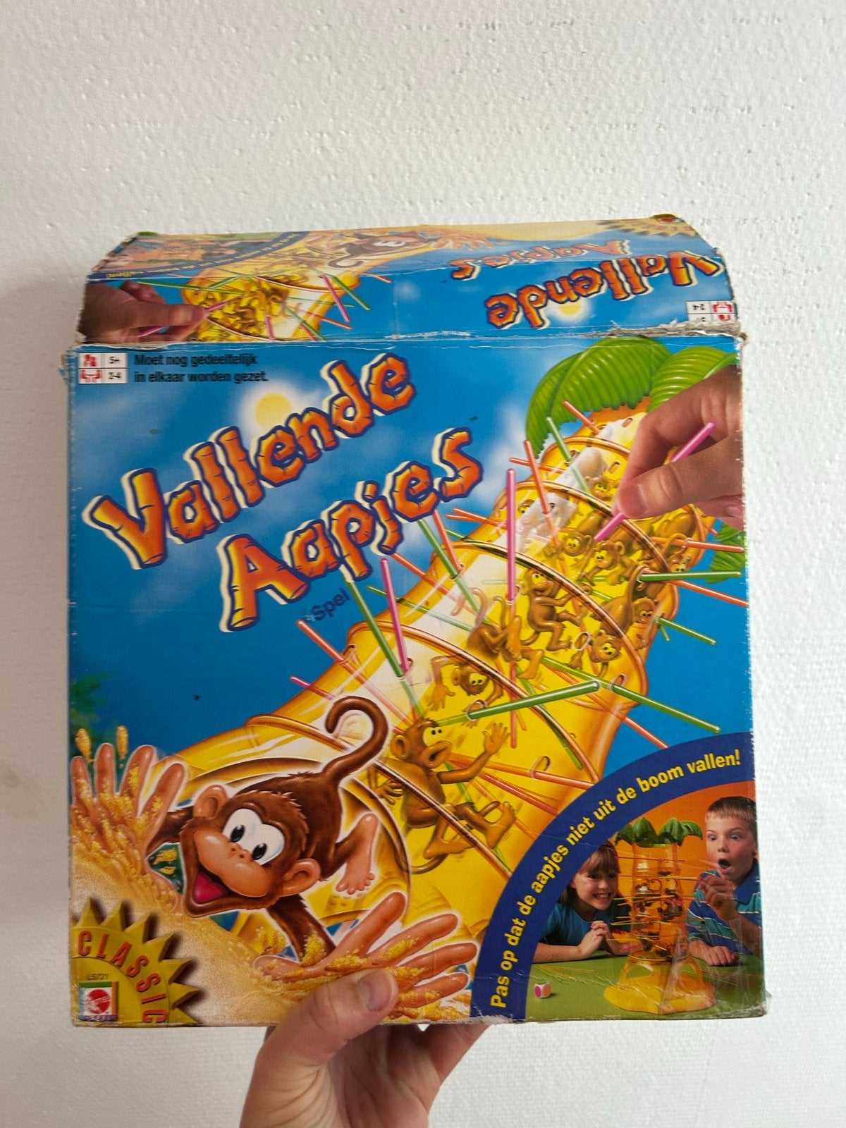 Spel Vallende Aapjes - Doos beschadigd, Drie of vier spelers, Ophalen, Gebruikt