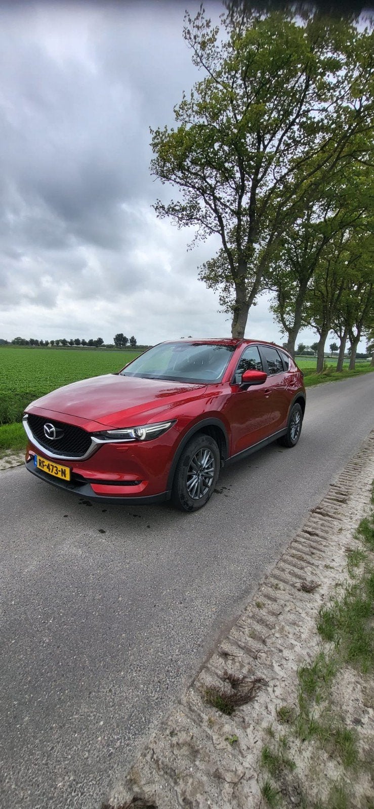 Mazda CX-5 2.0 Skyactiv-g 165pk 2WD Aut 2017 Rood, 1998 cc, 164 pk, 4 cilinders, 2000 kg