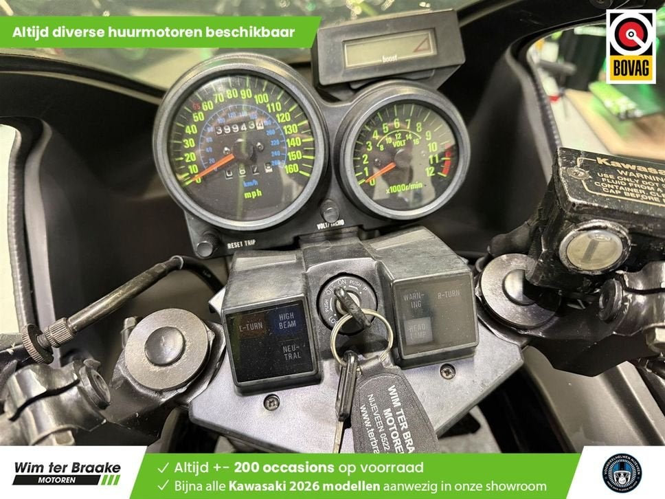 KAWASAKI GPZ 750 TURBO (bj 1985) 64,282 mls, Motoren, Motoren | Kawasaki, 4 cilinders, Motorrijbewijs A, Bedrijf, Onbekend