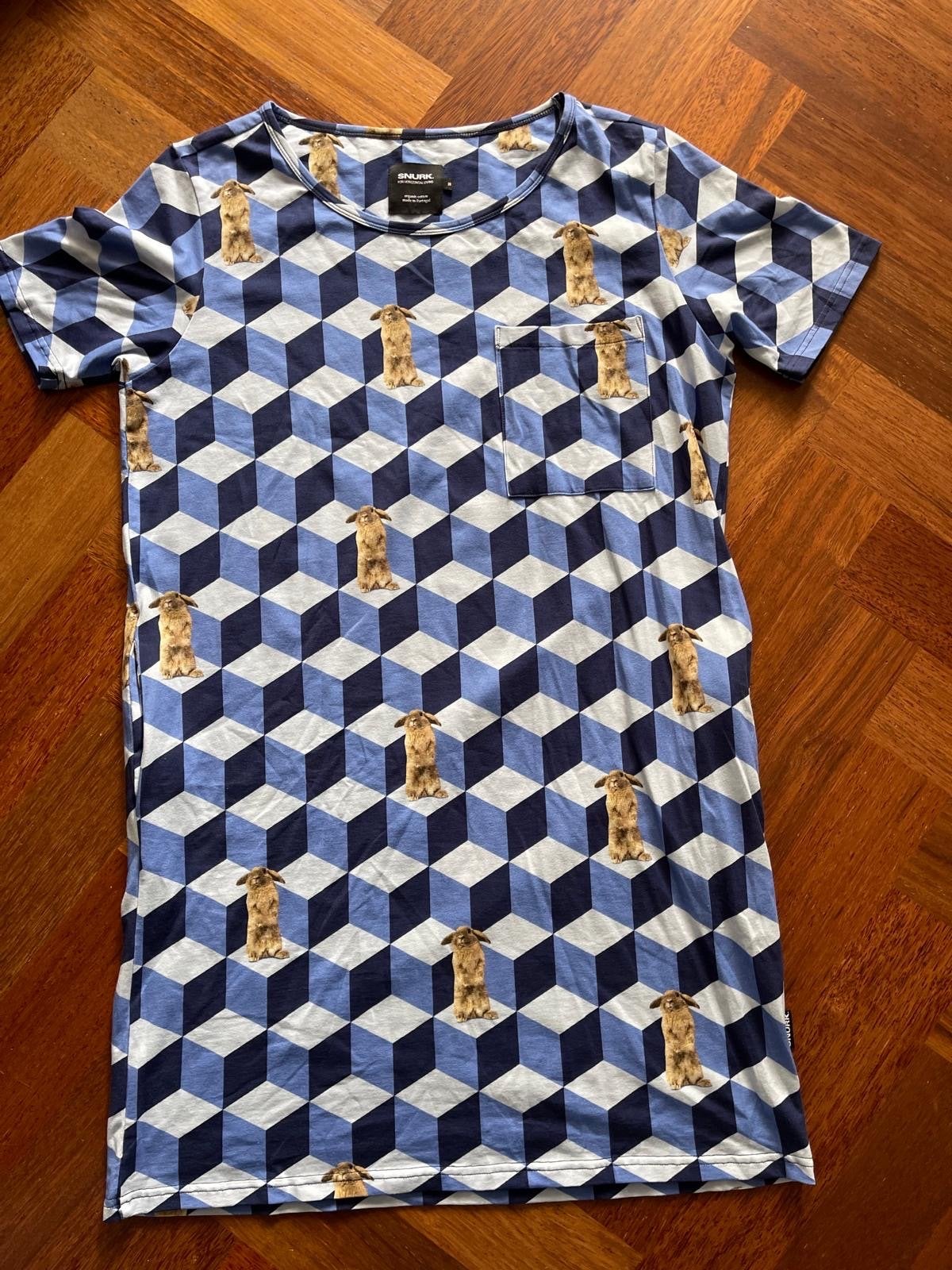 Snurk konijnenjurk maat M, Maat 38/40 (M), Blauw, Ophalen of Verzenden, Zo goed als nieuw