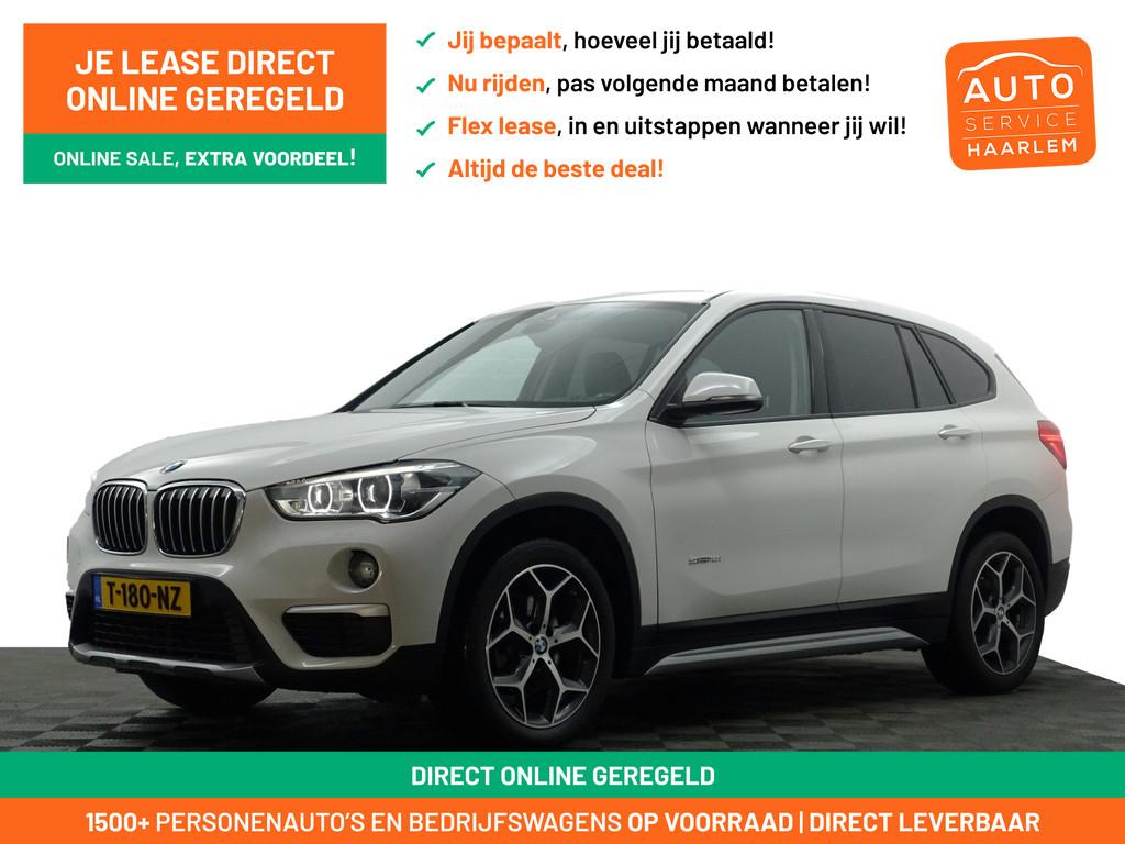BMW X1 sDrive18i High Executive Aut- Leder Interieur, Stoelv, Gebruikt, Met garantie (alle), Wit, Origineel Nederlands