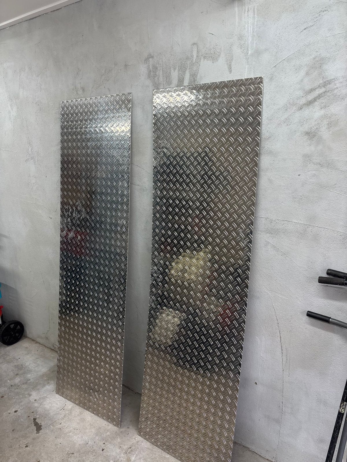 Aluminium Traanplaat Platen - nieuw van hornbach, Doe-het-zelf en Verbouw, Metalen, Ophalen, Gebruikt, Hornbach, Aluminium
