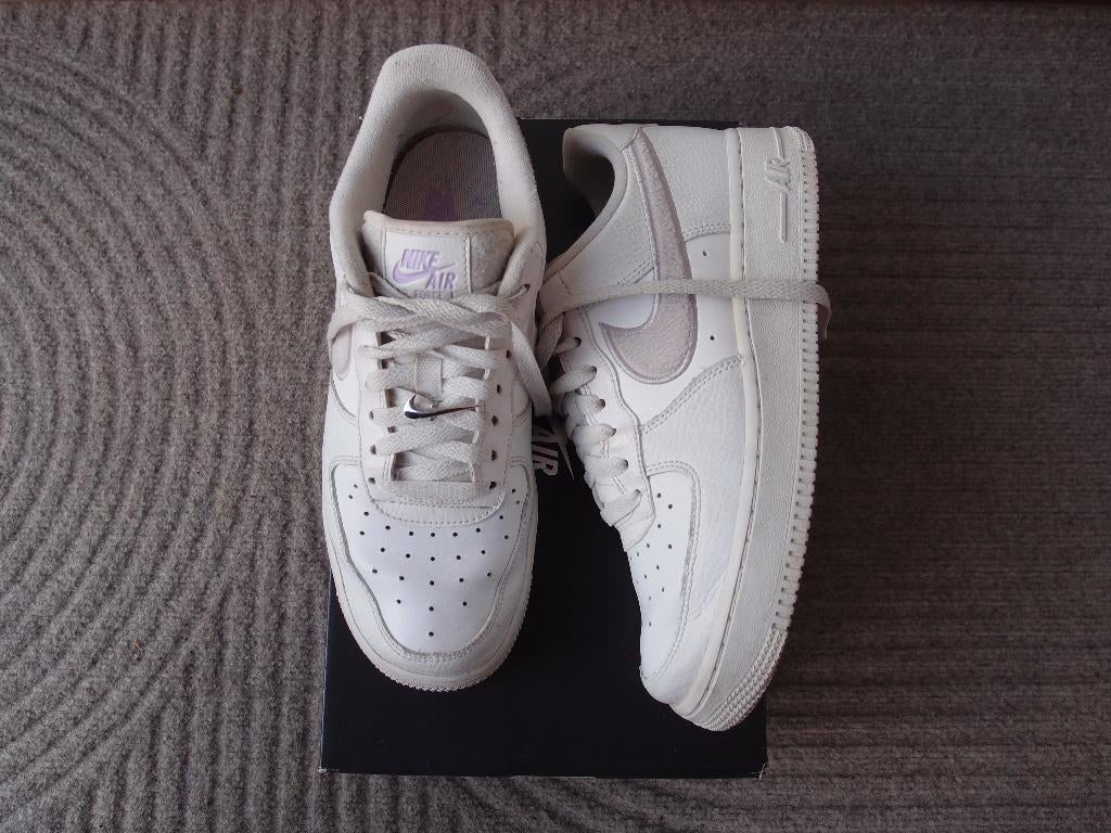 Erg mooie Nike air force 1 dames sneakers schoenen maat 40, Wit, Nike, Ophalen of Verzenden, Sneakers of Gympen