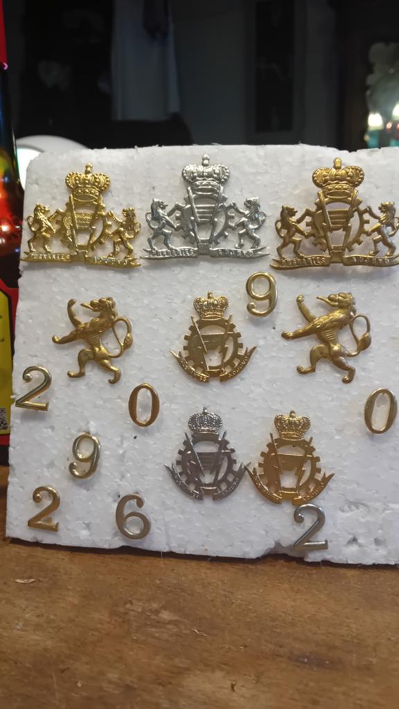 Belgische militaria, Verzamelen, Militaria | Algemeen, Verzenden, Landmacht, Overige gebieden
