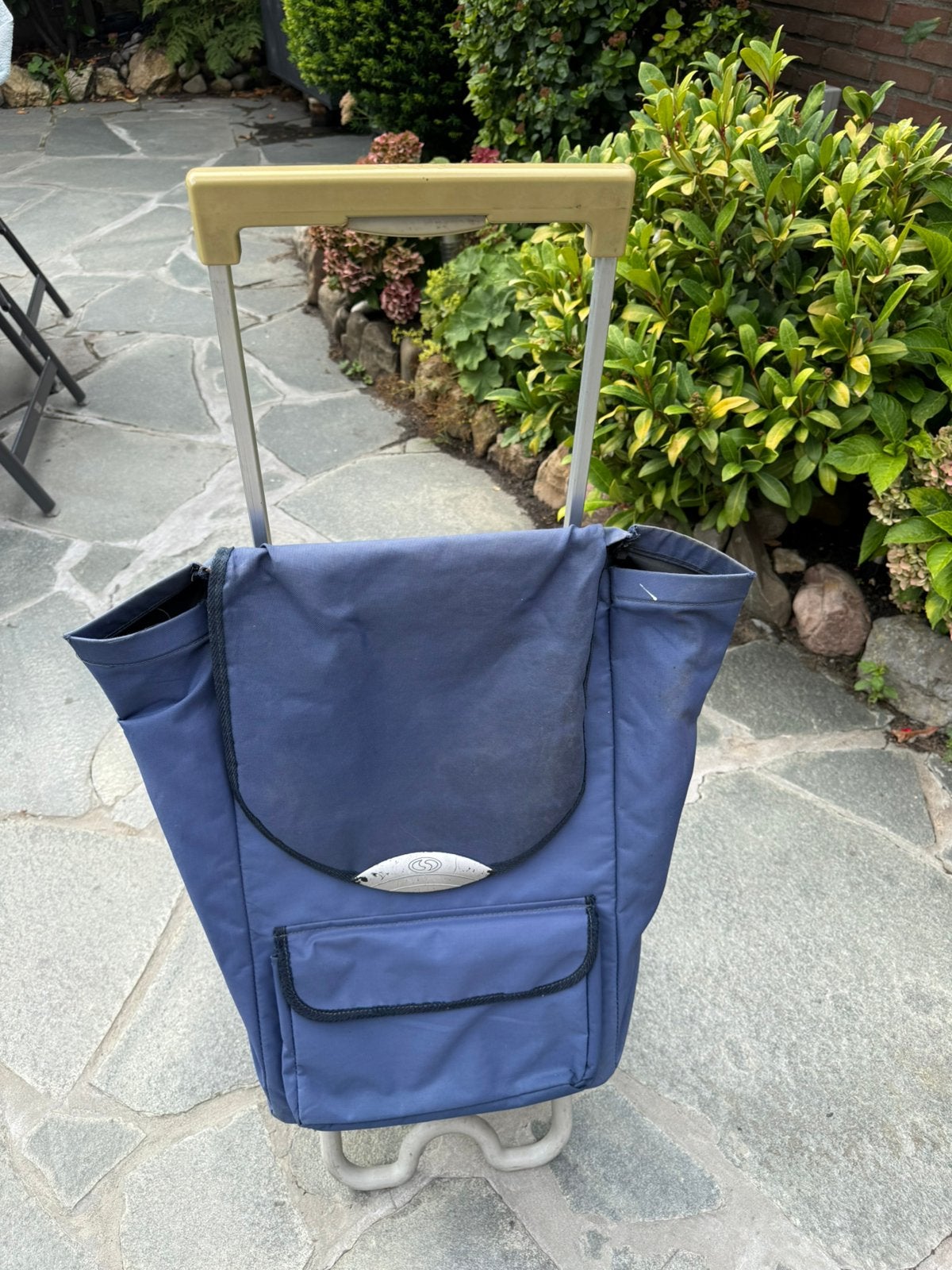 Boodschappen trolly, Ophalen, Gebruikt, Blauw, 30 cm of meer