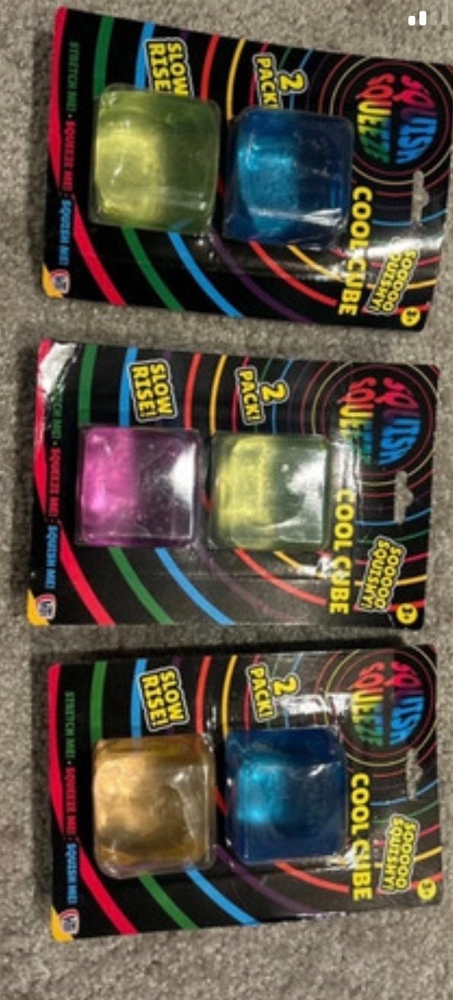 Squish Squeeze Cool Cube - 2-pack (Nieuw), Ophalen of Verzenden, Nieuw, Jongen of Meisje