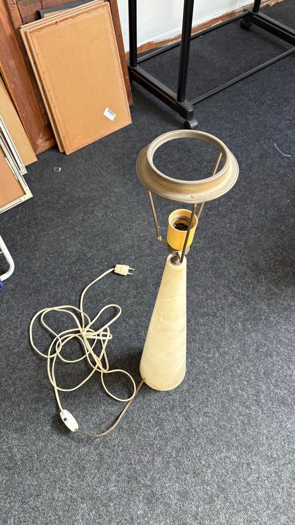 Marmeren lampenpoot, Ophalen, Gebruikt, Overige materialen, 50 tot 75 cm