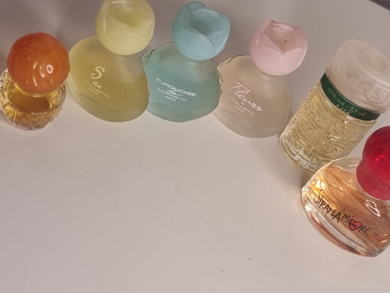 Vintage partij parfumminiaturen, Verzamelen, Parfumverzamelingen, Ophalen of Verzenden, Zo goed als nieuw, Miniatuur