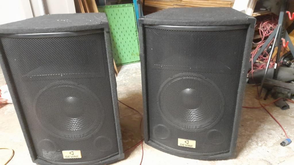 Devine boxen, Ophalen, 120 watt of meer, Front, Rear of Stereo speakers, Overige merken