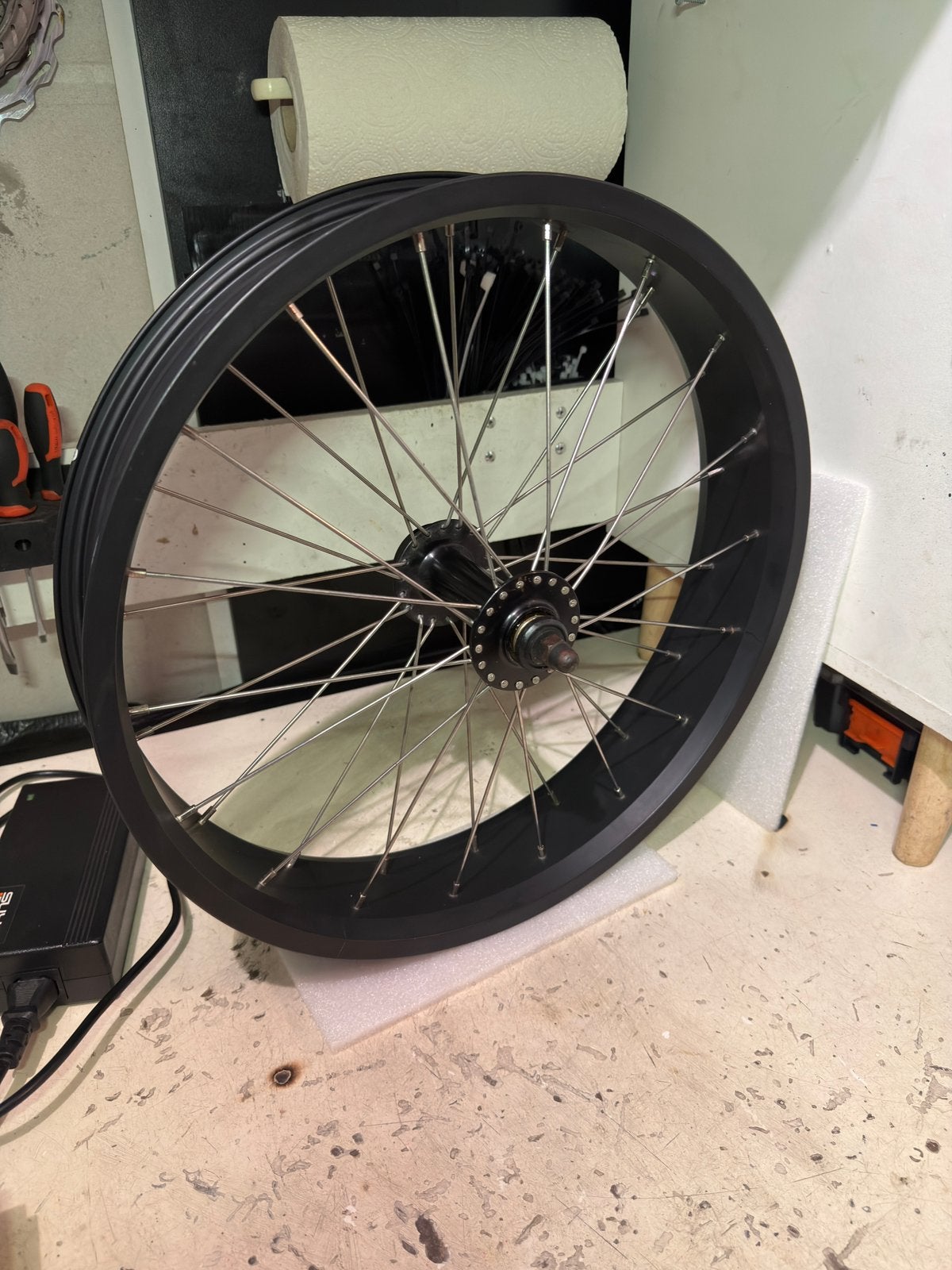 Fatbike Knaap voorvelg 20 inch, Fietsen en Brommers, Zo goed als nieuw, Ophalen, Wiel, Fatbike