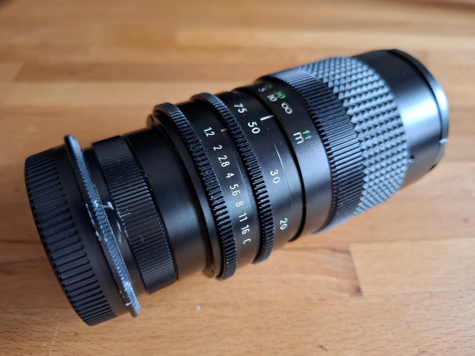 Computar 12,5-75mm f1.2 tv zoomlens met MFT adapter, Ophalen of Verzenden, Telelens