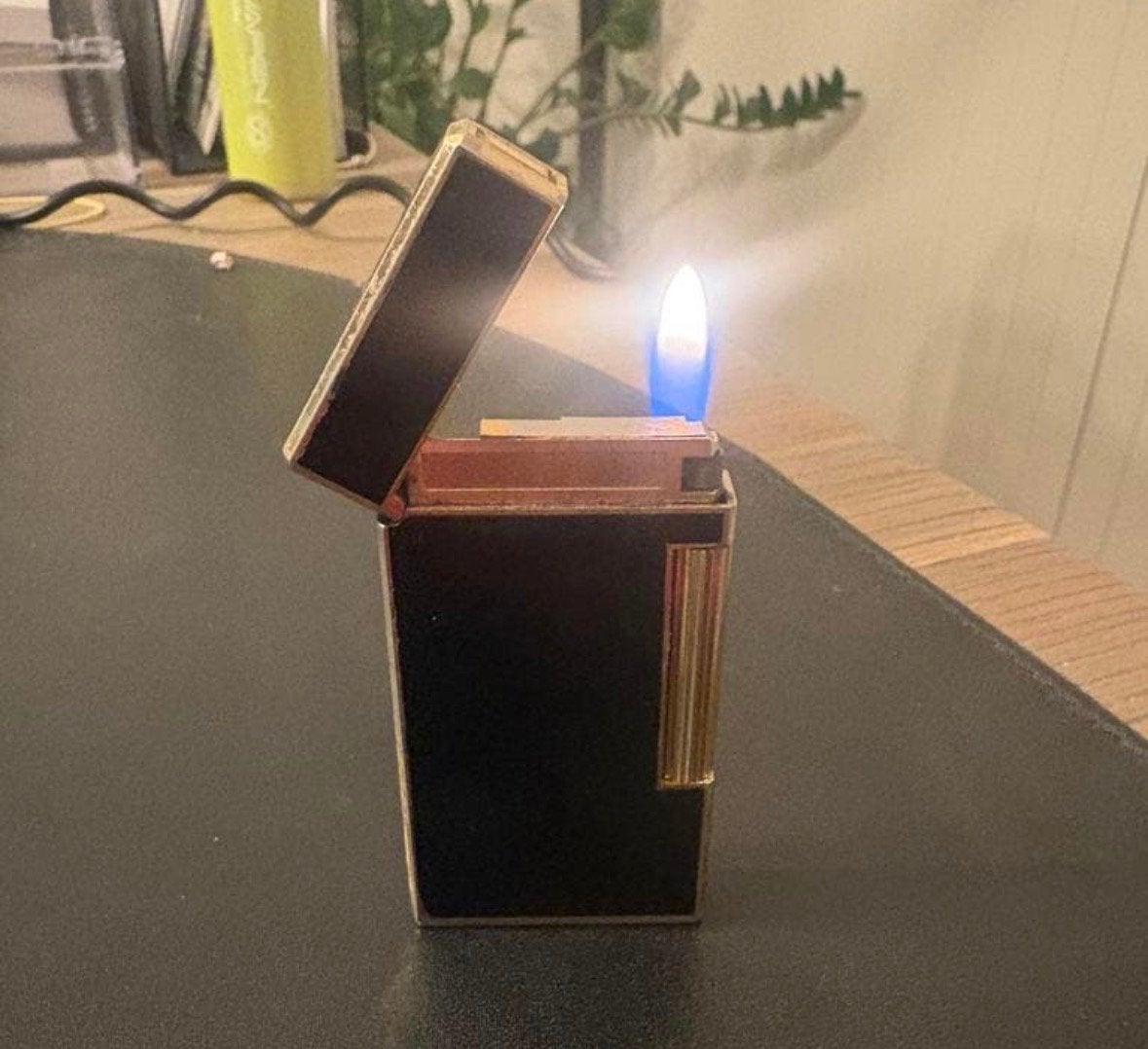Vintage ronson aansteker savoy, Verzamelen, Rookartikelen, Aanstekers en Luciferdoosjes, Ophalen of Verzenden, Zo goed als nieuw