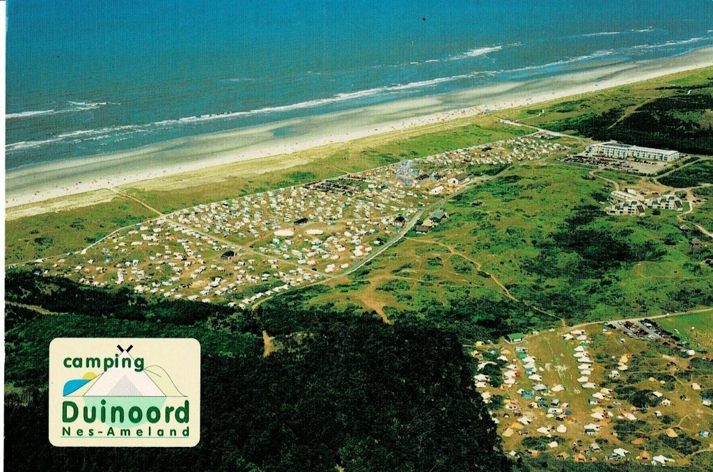 Ameland, camping Duinoord, Ophalen of Verzenden, 1960 tot 1980, Gelopen, Waddeneilanden