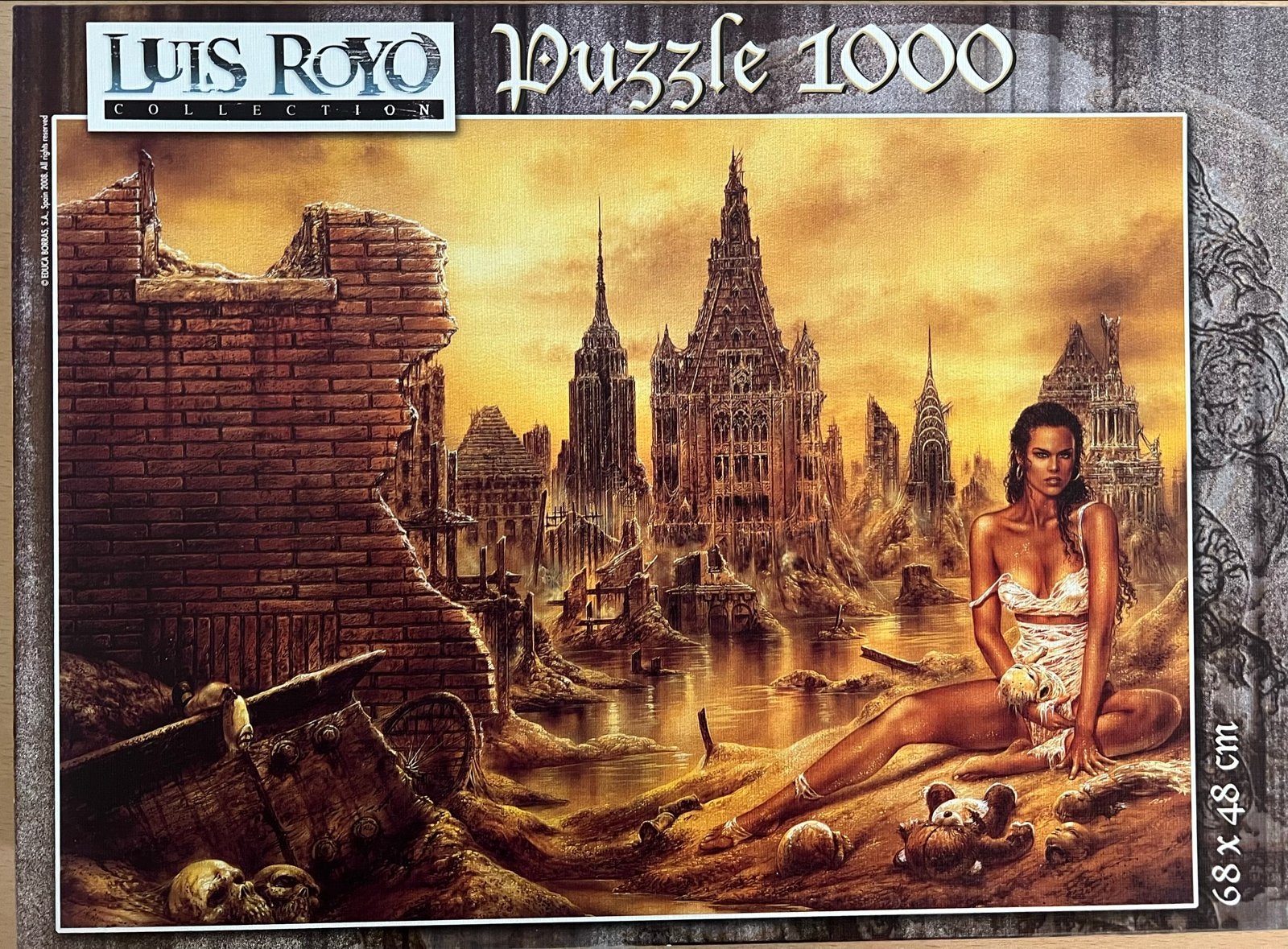 Luis Royo Collection Puzzle 1000 stukjes - Fantasy Art, Ophalen, Meer dan 50 stukjes, Zo goed als nieuw, 6 jaar of ouder