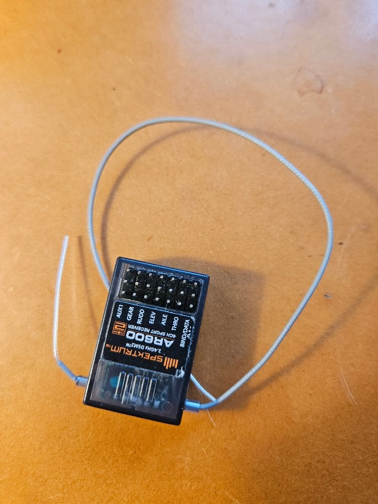 Spektrum AR600 DSMX 6-kanaals ontvanger RC vliegtuig, Hobby en Vrije tijd, Ophalen of Verzenden, Zo goed als nieuw