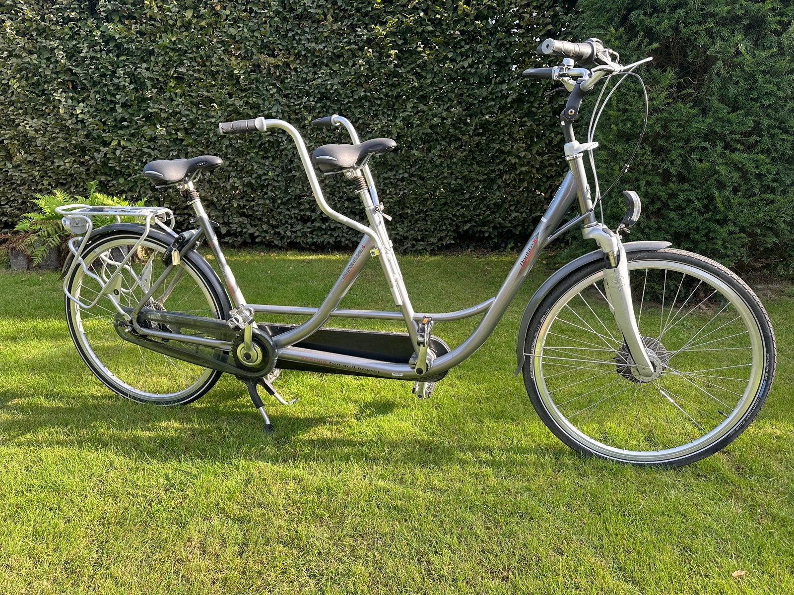 tandem fiets, Fietsen en Brommers, Ophalen, Minder dan 10 versnellingen, Gebruikt, 55 cm of meer