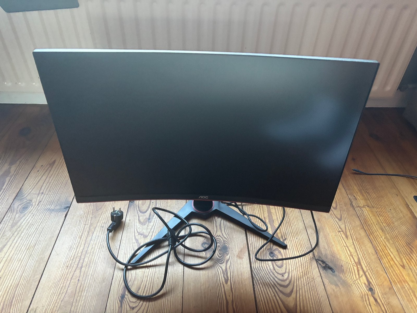 AOC gaming monitor curved 144hz GOEDE STAAT!!, Computers en Software, IPS, Full HD, Zo goed als nieuw, Ophalen