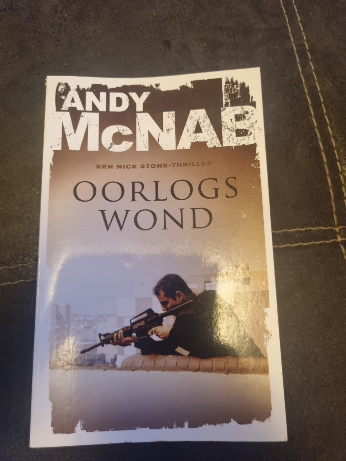 Oorlogswond - Andy McNab (Nick Stone-thriller), Boeken, Ophalen of Verzenden, Zo goed als nieuw, Andy McNab, Europa overig