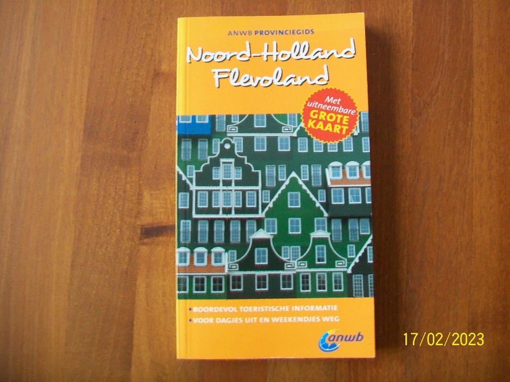 Noord-Holland en Flevoland - ANWB Provincies, Boeken, Verzenden, Zo goed als nieuw, Reisgids of -boek, ANWB