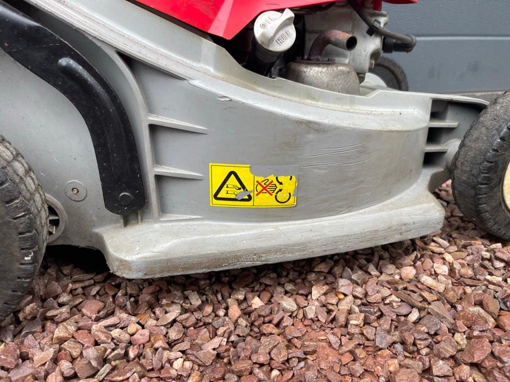 Honda HRB 423 Benzine Grasmaaier met Opvangzak, Tuin en Terras, Grasmaaiers, Ophalen, Cirkelmaaier, Gebruikt, 40 t/m 49 cm