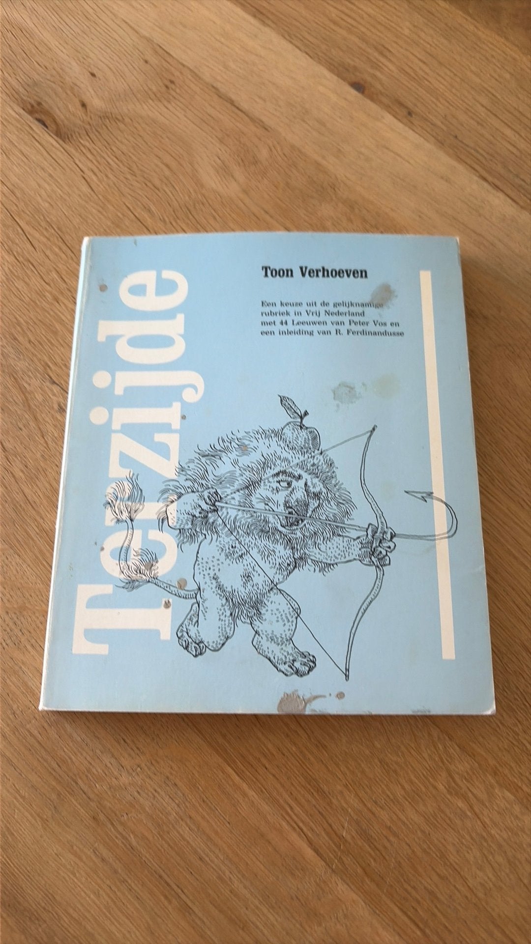 Terzijde - Toon Verhoeven, Ophalen of Verzenden, Gelezen