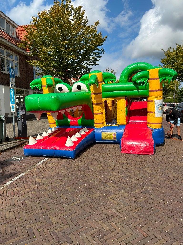 Springkussen huren verschillende thema's kinderfeestje, Hobby en Vrije tijd, Feestartikelen | Verhuur, Ophalen, Zo goed als nieuw