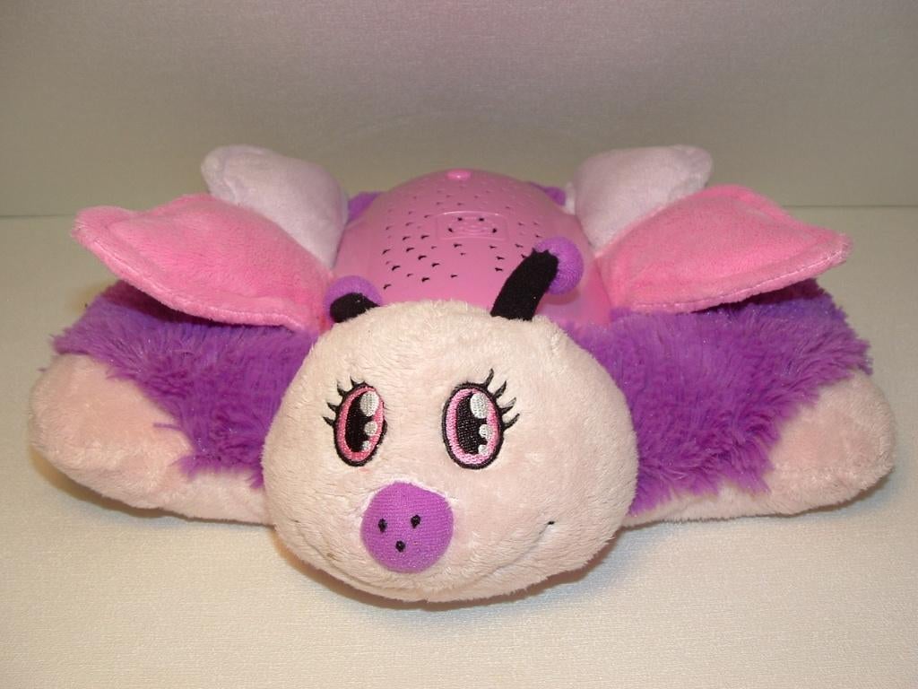 PILLOW PETS DREAM LITES PINK BUTTERFLY KNUFFEL KUSSEN, Ophalen of Verzenden, Nieuw, Overige typen