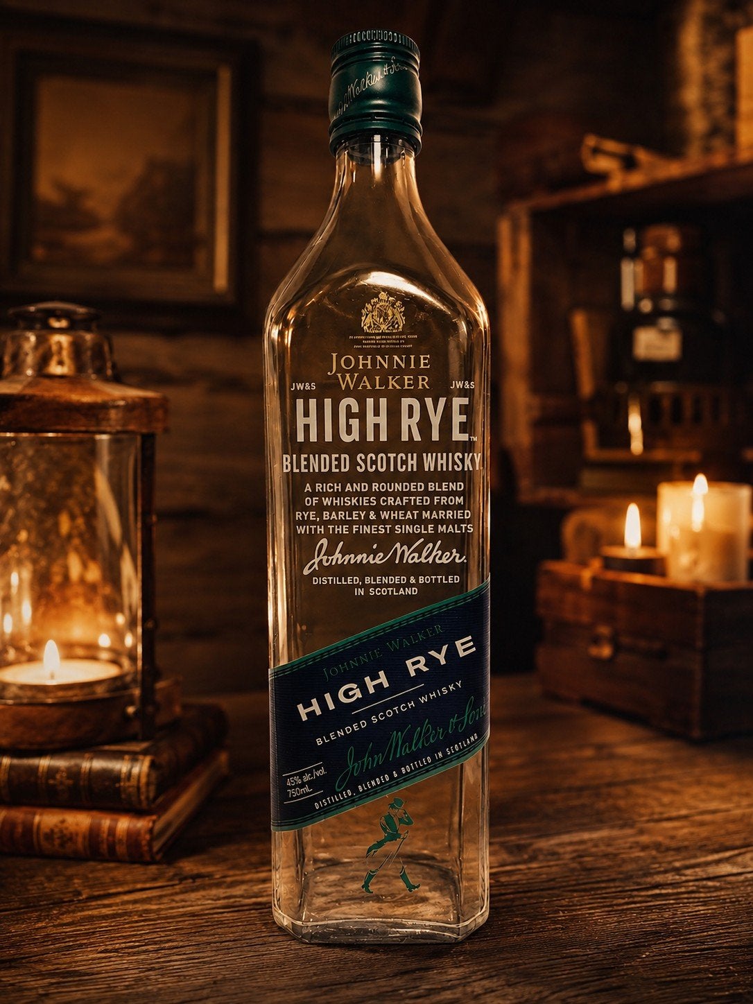 Johnnie walker high rye "lege" fles, Ophalen, Nieuw