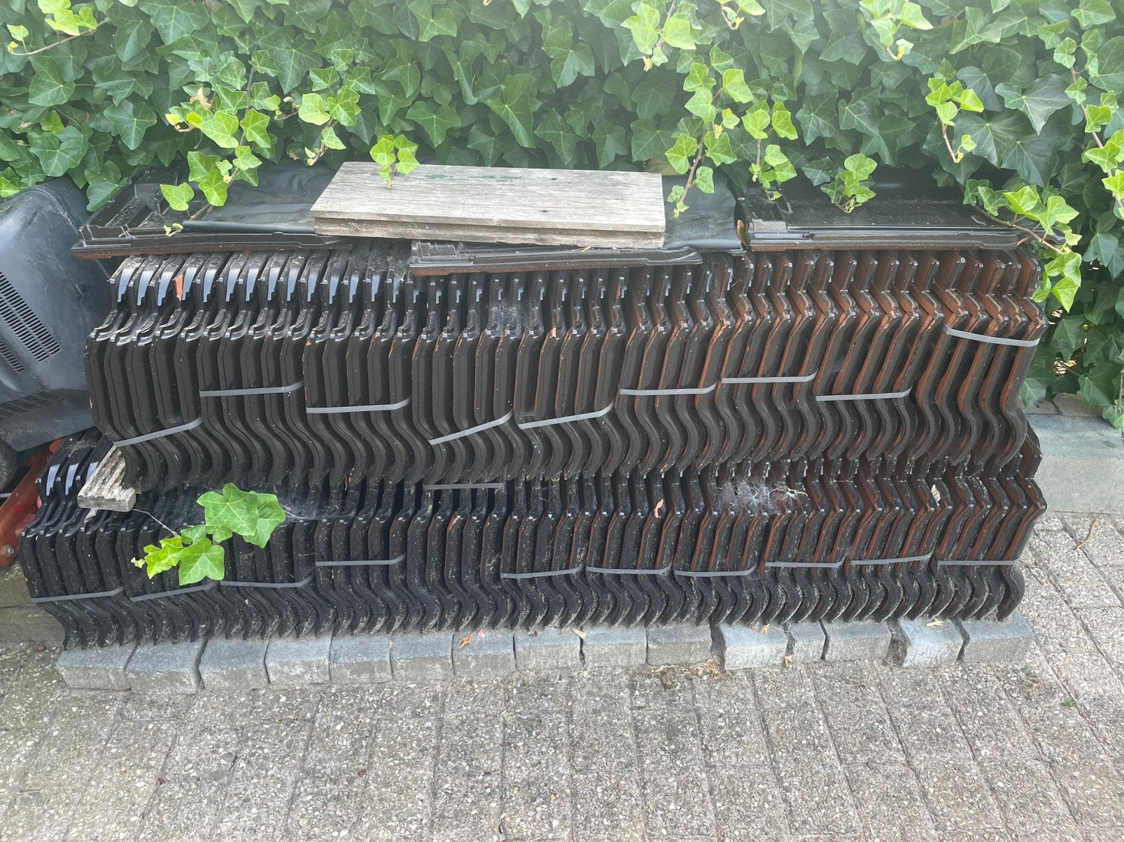 Dakpannen, Ophalen, Steen of Klei, Zo goed als nieuw, 15 m² of meer