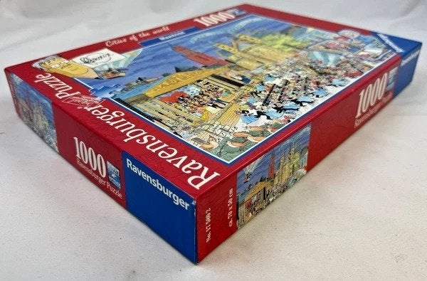 Ravensburger Cities of World Maastricht Fleroux Puzzel 1000, Verzenden, 500 t/m 1500 stukjes, Zo goed als nieuw, Legpuzzel