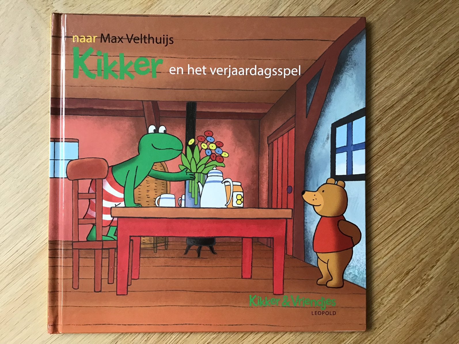 Max Velthuijs - Kikker en het verjaardagsspel., Boeken, Ophalen of Verzenden, Zo goed als nieuw, Fictie algemeen