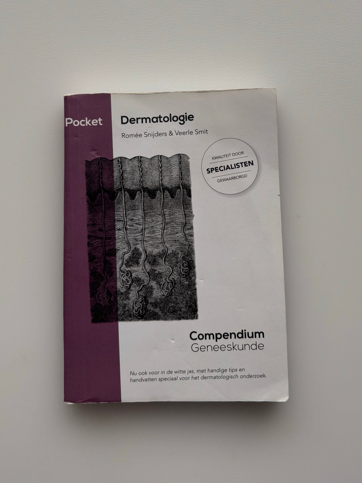 Pocket Dermatologie Compendium Geneeskunde, Ophalen of Verzenden, Beta, Zo goed als nieuw, WO