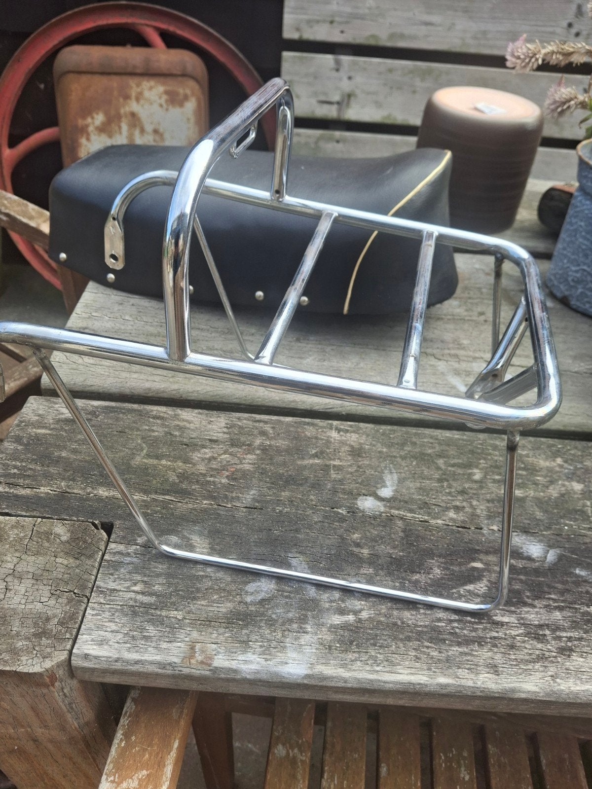 zadel met bagagerek, Fietsen en Brommers, Ophalen of Verzenden, Zadel
