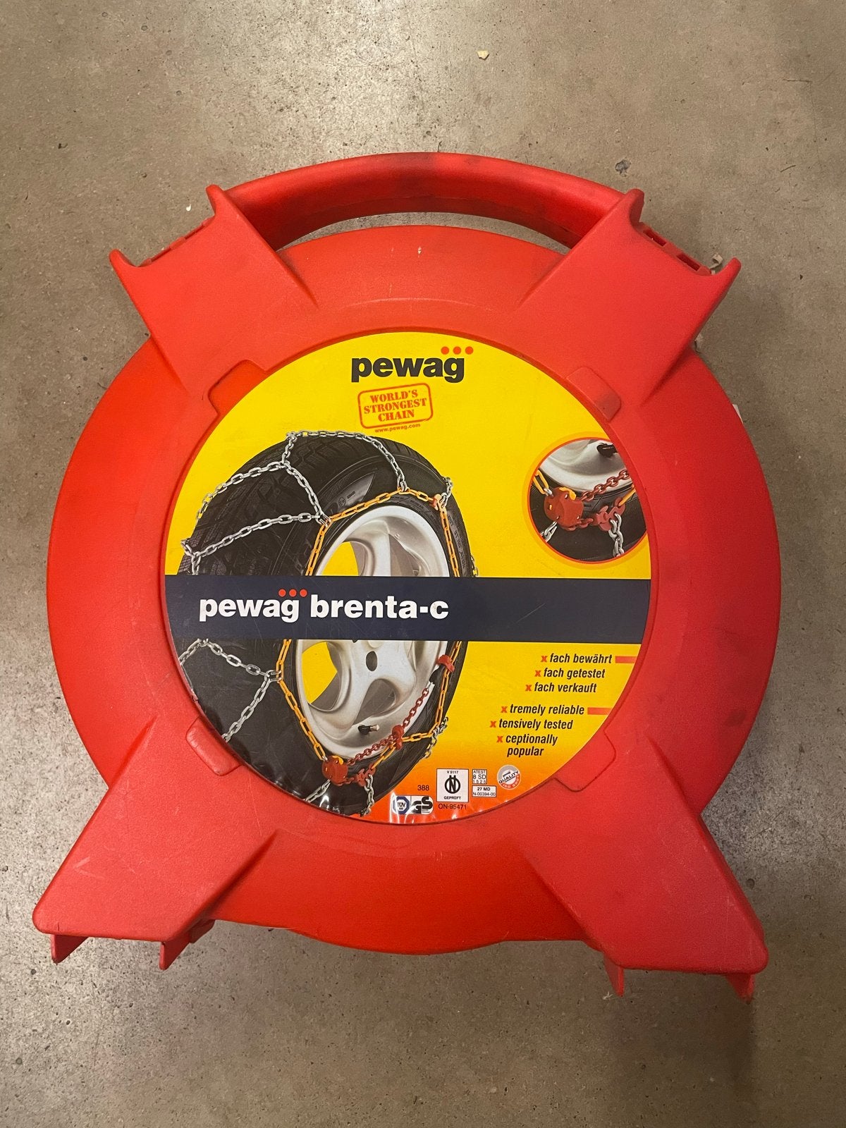 Pewag Brenta-C Sneeuwkettingen - XMR 73, Auto diversen, Sneeuwkettingen, Ophalen, Zo goed als nieuw