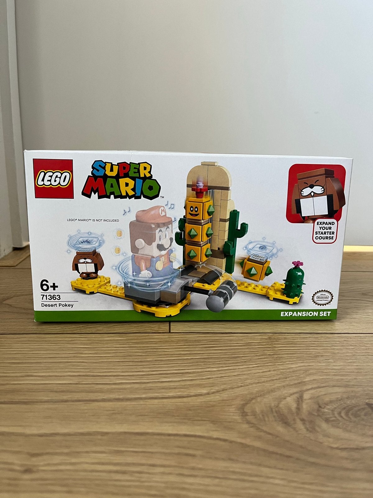 Lego Super Mario 71363 Desert Pokey Uitbreidingsset, Overige thema's, Lego, Ophalen of Verzenden, Zo goed als nieuw