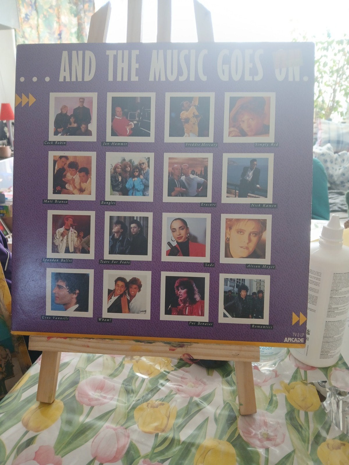 And The Music Goes On - Diverse Artiesten (Dubbel-LP), Gebruikt, Complilatie, Ophalen of Verzenden, 12 inch