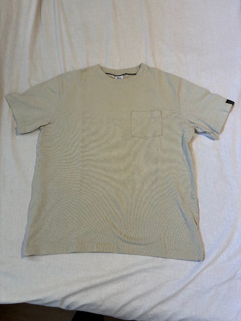 ZARA Man comfortabel shirt maat M., Maat 48/50 (M), Geel, Ophalen of Verzenden, Zara Man