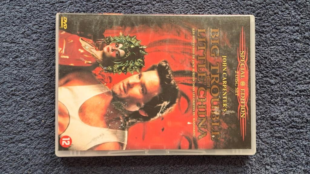 Big Trouble in Little China "Kurt Russel", Alle leeftijden, Ophalen of Verzenden, Zo goed als nieuw, Actiekomedie
