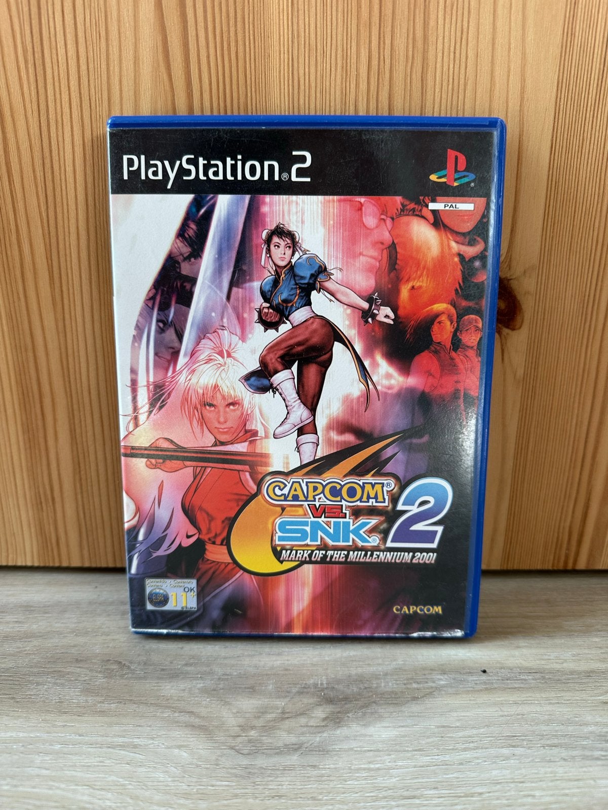 Capcom vs SNK 2 PS2 - Compleet, Spelcomputers en Games, Games | Sony PlayStation 2, Gebruikt, Vechten, 2 spelers, Eén computer