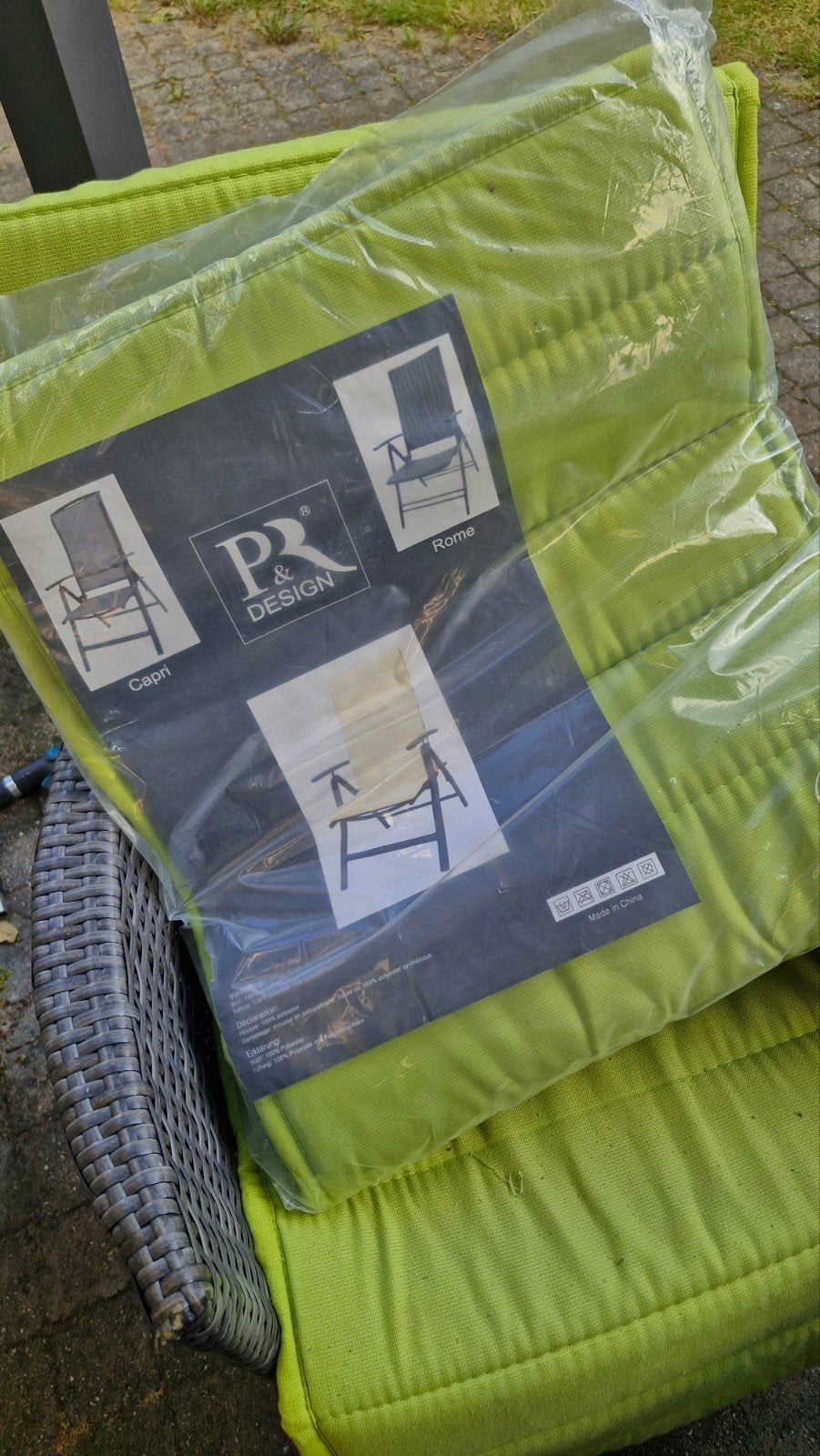 Nieuw kussen voor tuinstoel (P&R Design), Ophalen of Verzenden, Nieuw