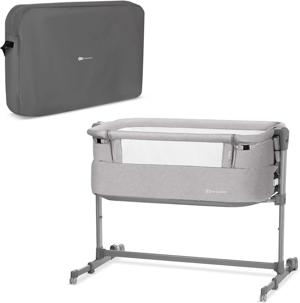 Kinderkraft Neste Up co-sleeper inclusief extra matrasje – g, Ophalen, Zo goed als nieuw, Wieg